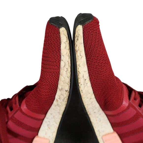Adidas Shoes Womens 9.5 Athletic Trainer NMD R1 Sneaker Running Sport Active Red